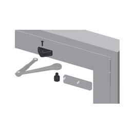 Pull mounting hardware